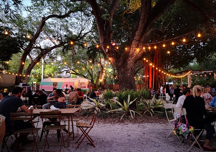Heartland is the Little Haiti outdoor restaurant that encourages you to get your toes in the sand — literally. - PHOTO COURTESY OF HEARTLAND