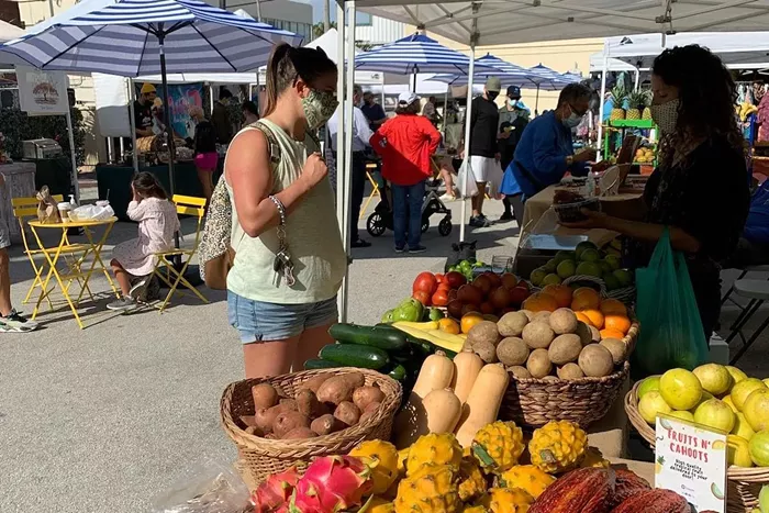 Surfside Farmers Market has resumed its weekend operating hours. - PHOTO COURTESY OF SURFSIDE FARMERS MARKET