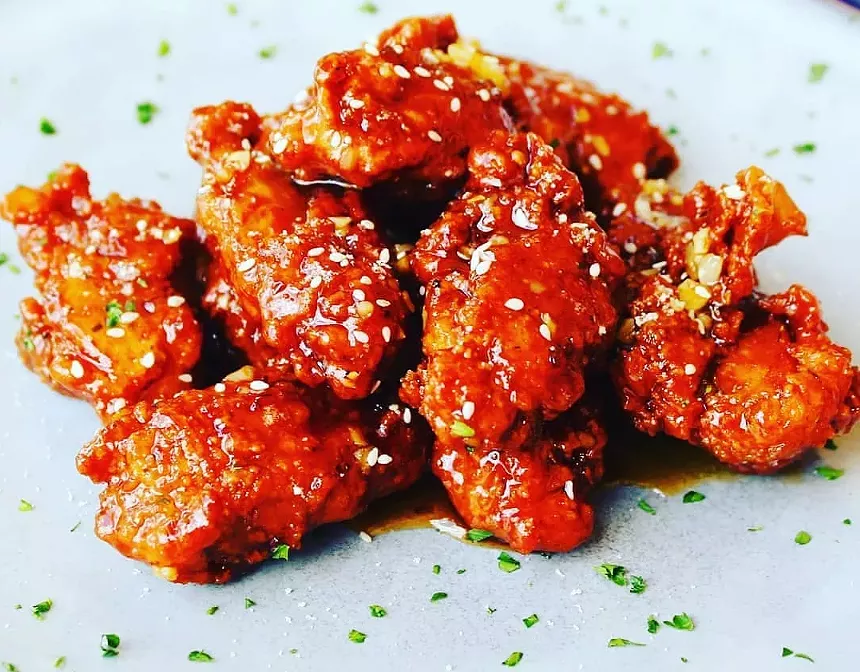 Chef Sam's "Wyngs" are a crowd favorite at the Rabbit Hole in Pompano Beach. - PHOTO COURTESY OF THE RABBIT HOLE