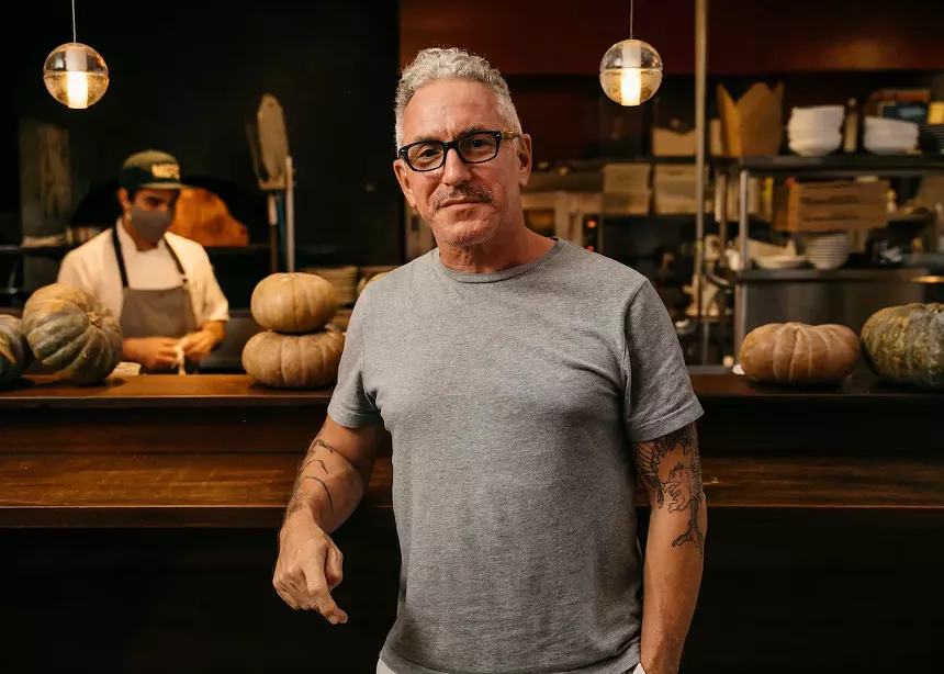 Chef and restaurateur Michael Schwartz at his Miami restaurant Michael's Genuine. - PHOTO COURTESY OF THE GENUINE HOSPITALITY GROUP