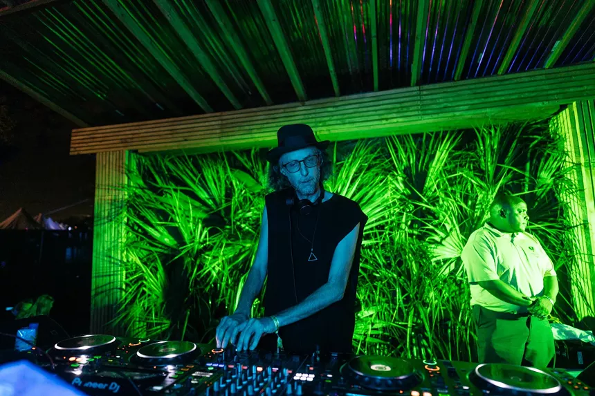 Acid Pauli channeled his old-school Berlin days. See more photos from III Points 2021 day one here. - PHOTO BY KARLI EVANS