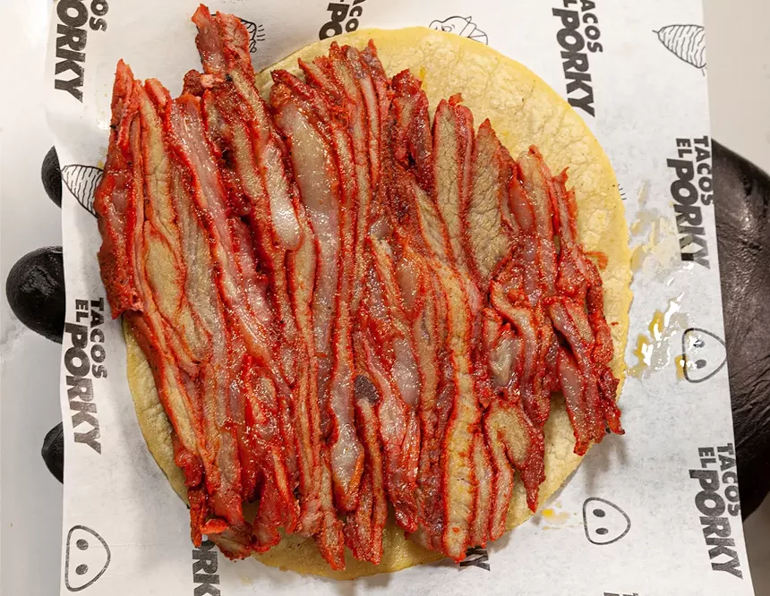 The owners of Pez and Primo Red Tacos have opened Tacos El Porky, a taqueria specializing in tacos al pastor. - PHOTO COURTESY OF BAJA RESTAURANT GROUP