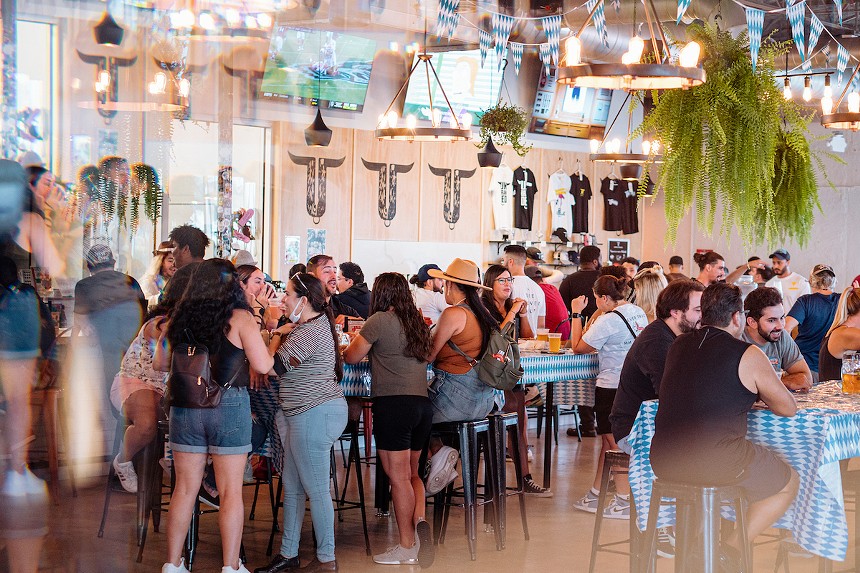 The Unbranded Brewing taproom in Hialeah. - PHOTO COURTESY OF UNBRANDED BREWING