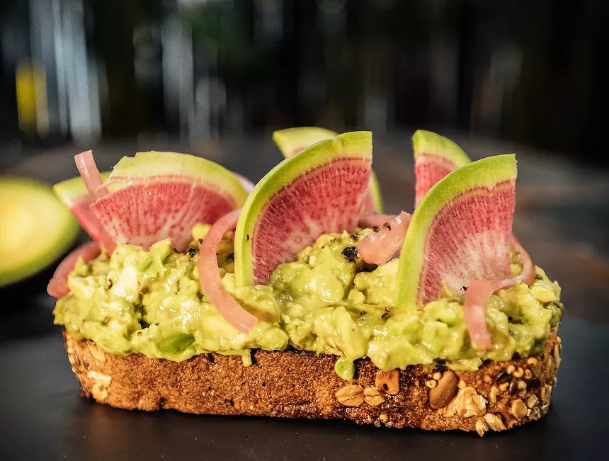 Indulge in a New Year's Day brunch at Le Chick. - Image courtesy of LE CHICK