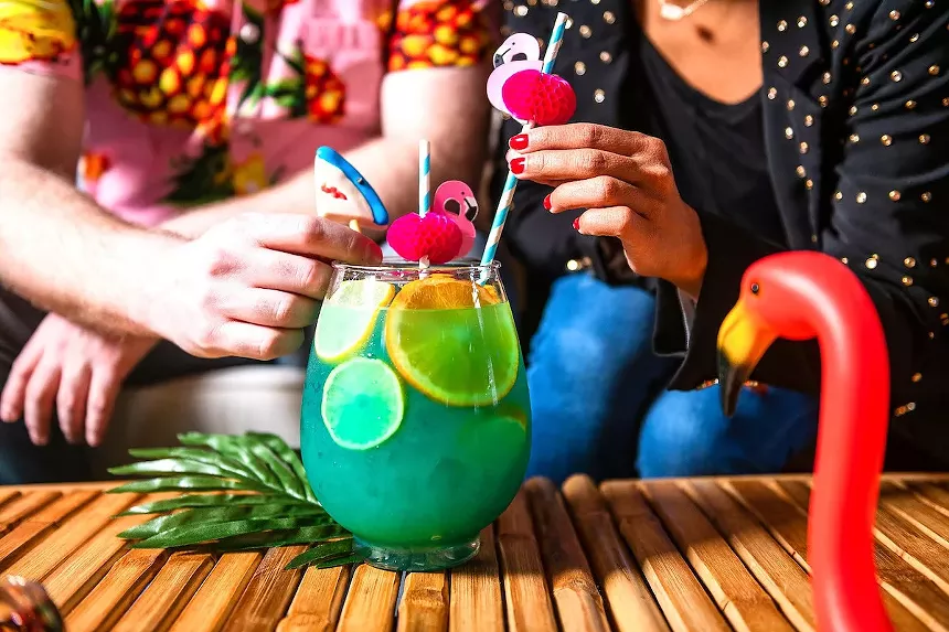 Thrōw Social brings an experiential place from Washington, DC to downtown Delray Beach. - PHOTO COURTESY OF THRŌW SOCIAL