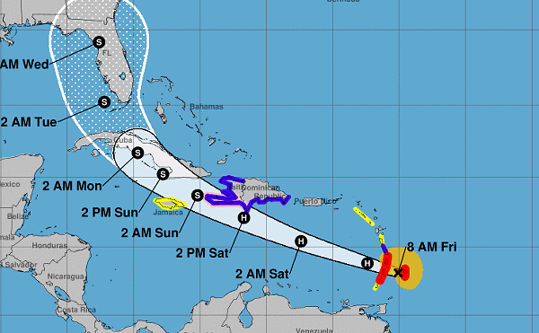 Elsa Strengthens Into a Hurricane :(