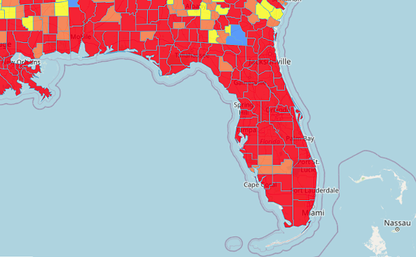 "The Pandemic of the Unvaccinated": COVID-19 Cases Have Tripled in Miami-Dade