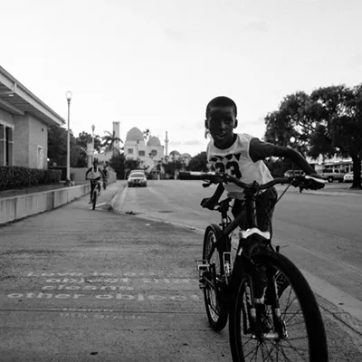 The Opa-locka Light District is a public art installation created by O, Miami and the Opa-locka Community Development Corporation.