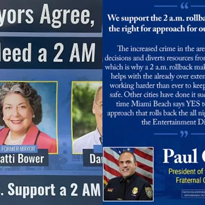 Two endorsements for the 2 a.m. alcohol ban have been rescinded by the people who purportedly made them.