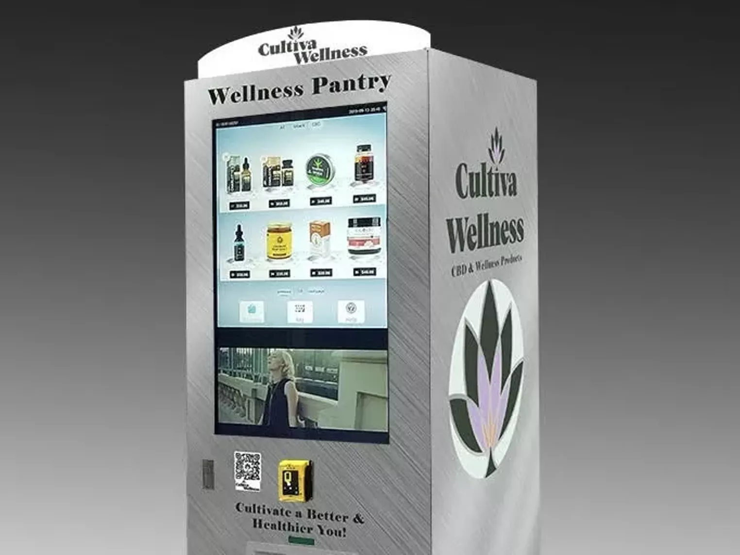 CBD Vending Machine, The Wellness Pantry, Launches in Miami Miami New