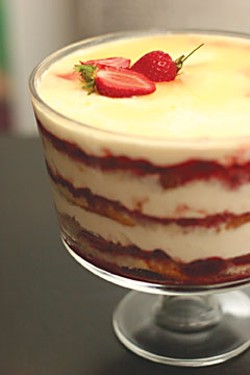 Berry trifle. Photo by flickr.com user Erik van der Neut.