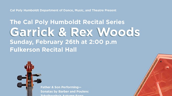 Cal Poly Humboldt Recital Series: Garrick and Rex Woods
