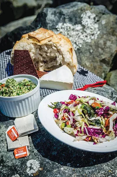 DIY picnic by Eureka Natural Foods - CHUCK JOHNSON
