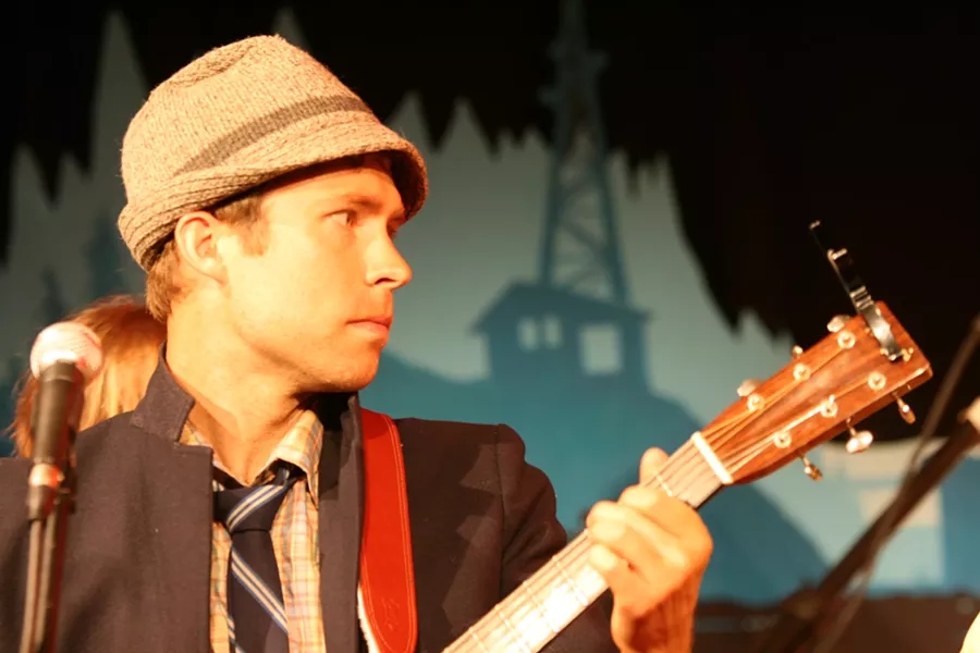 Dustin Taylor from Huckleberry Flint - PHOTO BY BOB DORAN