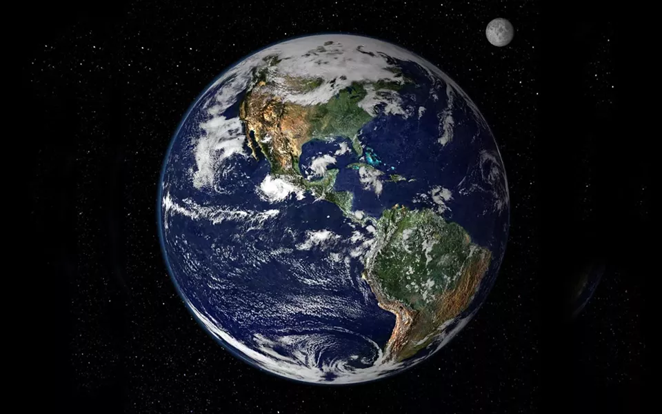 Earth - COURTESY OF NASA AND WIKIPEDIA