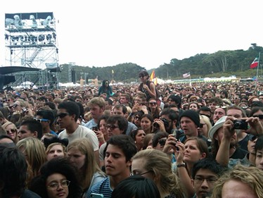 The crowd at Outside Lands 2012. - KAYLEE SAVAGE-WRIGHT