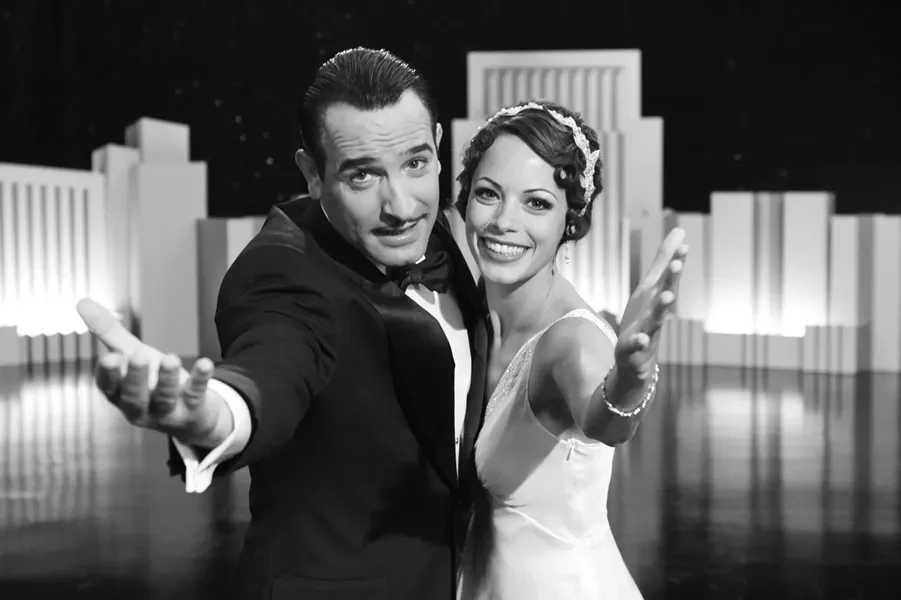 Jean DuJardin and Berenice Bejo in The Artist