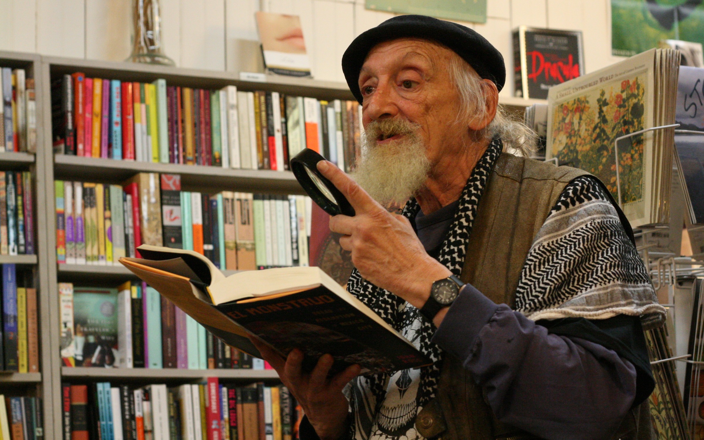 John Ross at Northtown Books - PHOTO BY BOB DORAN