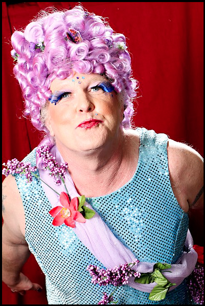 Johnny BerryPicker as Rutabaga Princess, 2011 - TERRENCE MCNALLY/ARCATA PHOTO STUDIO