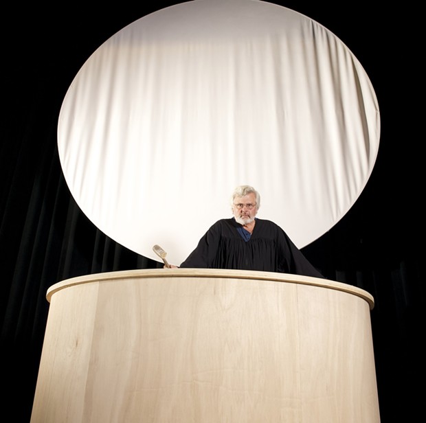 Michael Fields as the Judge in the local production of 8 - PHOTO COURTESY OF HSU