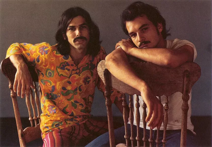 Mickey Hart and Bill Kreutzmann, 1969 - COURTESY OF ZOOOMABOOMA