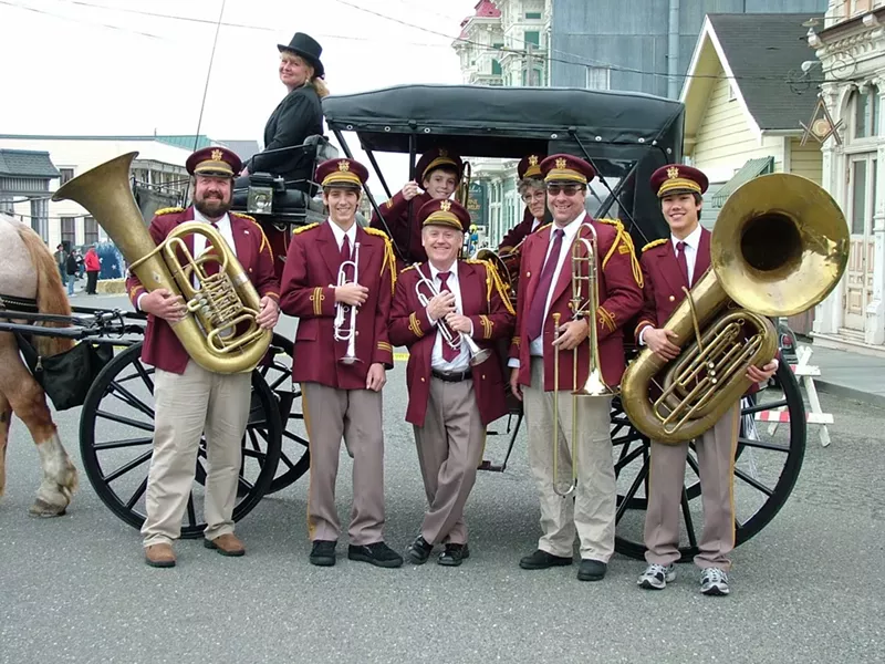 Mike McClimon and friends - PHOTO COURTESY OF FERNDALE REP