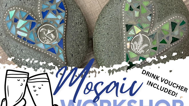 Mosaic Heart Rock Workshop