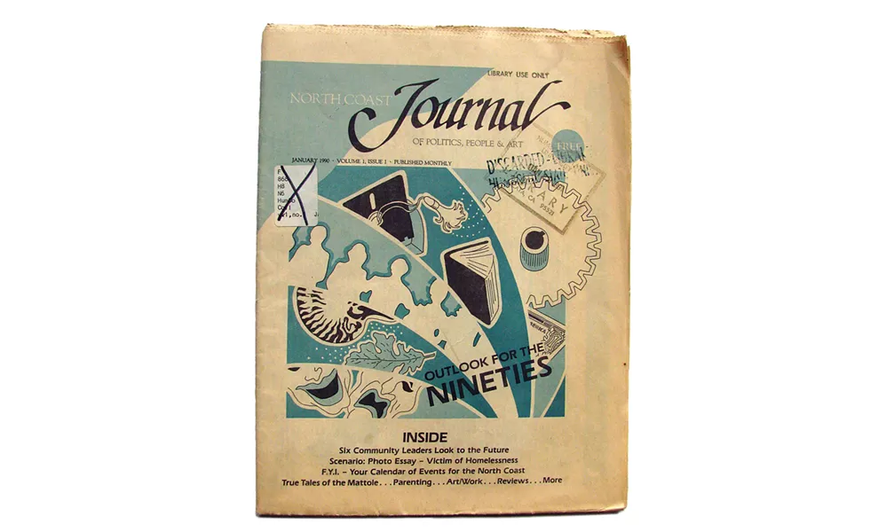 North Coast Journal January 1990, Volume 1, Issue 1