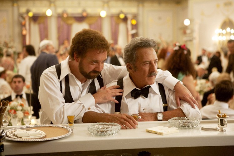 Paul Giamatti and Dustin Hoffman in Barney's Version