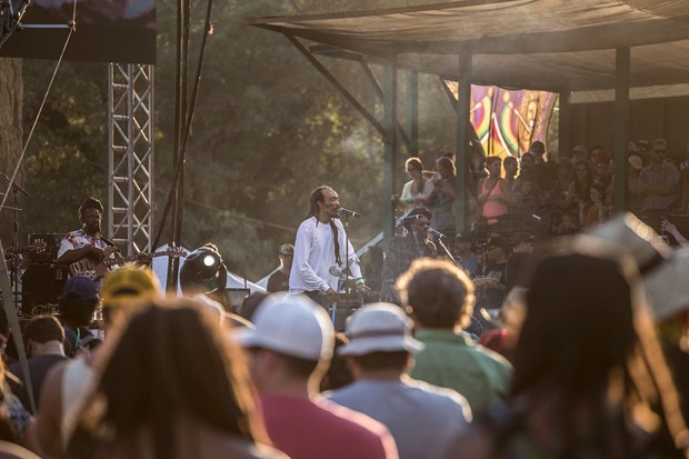Israel Vibration performing at the 30th Annual Reggae On The River 2014, Sunday Aug. 3.