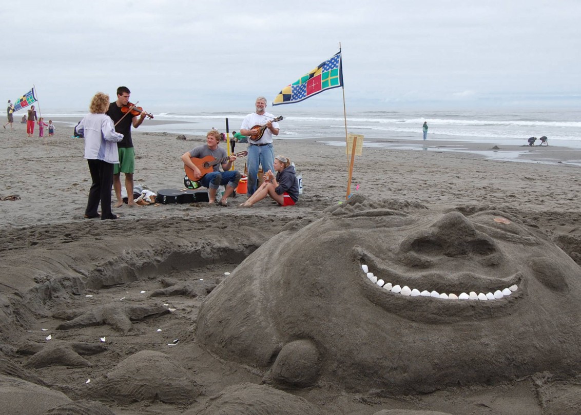 Sand sculpture at last year's festival - COURTESY OF FRIENDS OF THE DUNES