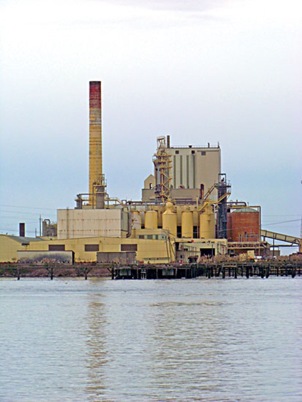 The pulp mill. Photo by Heidi Walters