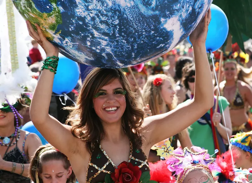 The Samba Parade - PHOTO BY BOB DORAN