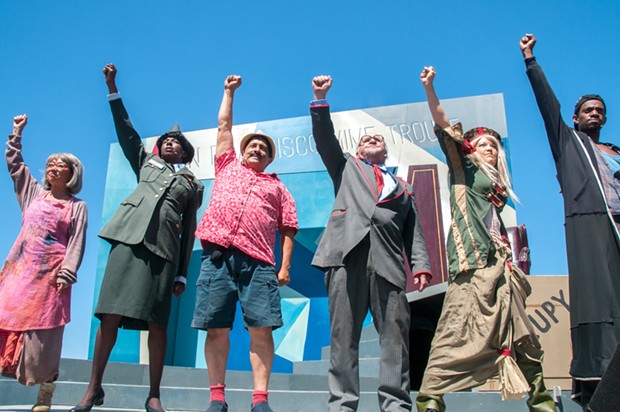 The San Francisco Mime Troupe - PHOTO BY FLETCHER OAKES