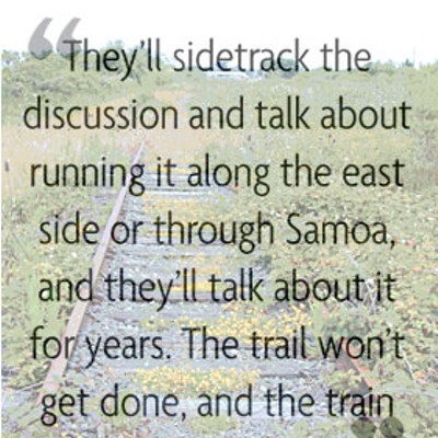 The Squeeze: Why railroad dreamers will kill the Eureka-Arcata trail