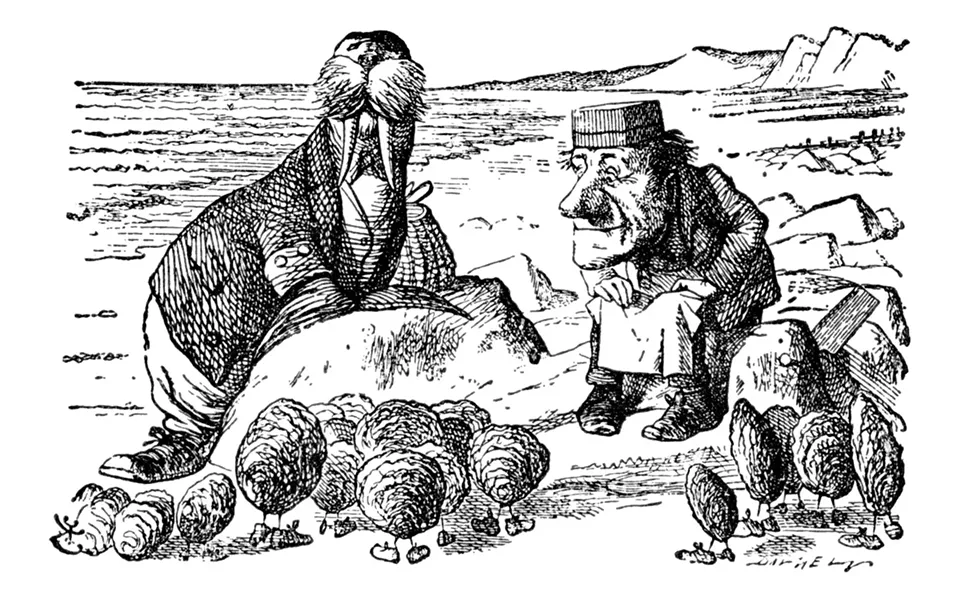 The Walrus and The Carpenter - ILLUSTRATION BY SIR JOHN TENNIEL
