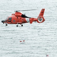 U.S. Coast Guard Rescued Four Hikers From the Lost Coast Trail Yesterday