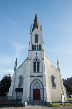 Ferndale's Church of the Assumption. - PHOTO BY LEÓN VILLAGÓMEZ