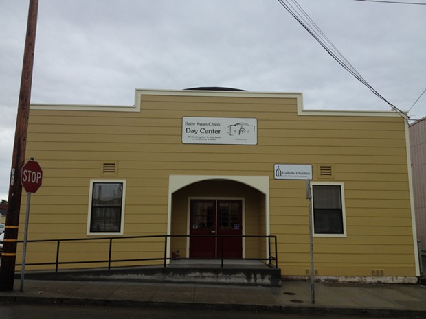 The Betty Kwan Chinn Day Center for the homeless. - PHOTO BY HEIDI WALTERS
