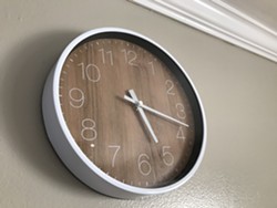 Remember to set those clocks ahead an hour. - FILE