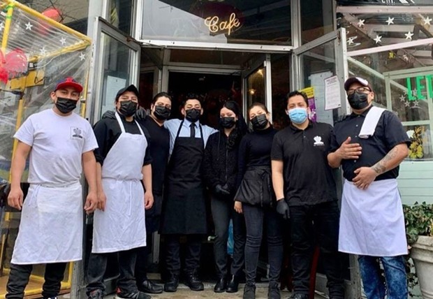 Luis Arce Mota, chef-owner of La Contenta and La Contenta Oueste in New York City, contracted Covid-19 last year and encouraged his staff to sign up for the vaccine but didn’t make it mandatory. - COURTESY OF LA CONTENTA NYC/INSTAGRAM