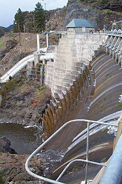 Copco Dam on the Klamath River. - PHOTO COURTESY OF THE U.S. DEPT. OF THE INTERIOR.