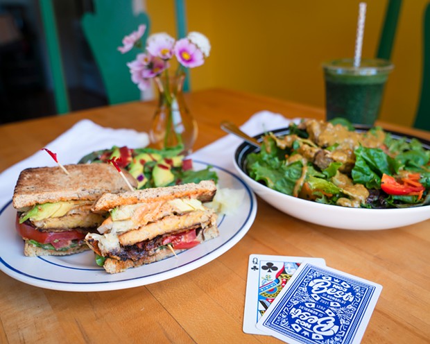 Best Vegan/Vegetarian Options: Wildflower Café and Bakery - PHOTO BY  JONATHAN WEBSTER
