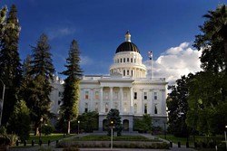 The state Capitol building. - CALIFORNIA STATE ASSEMBLY
