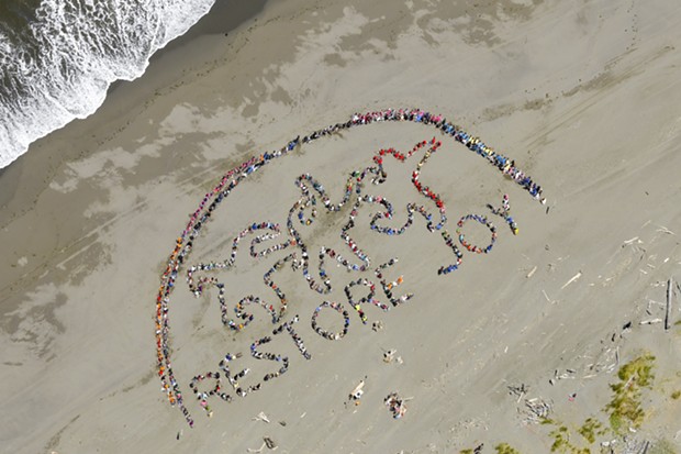 Local school children participated in this year's Kids Ocean Day. - PHOTO BY J PATRICK CUDAHY