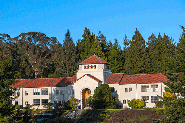 A view of Founders Hall at Cal Poly Humboldt. - CALIFORNIA POLYTECHNIC UNIVERSITY, HUMBOLDT