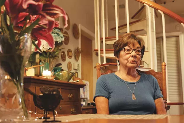 Marcellene Norton stays connected using Acorn Wireless, but also must dredge for printed public tribal documents that are not available online and share them with tribal members using social media. - ALLIE HOSTLER/ TWO RIVERS TRIBUNE