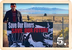 Local tribes sponsored a day of action for the removal of the Klamath River dams. - SUBMITTED