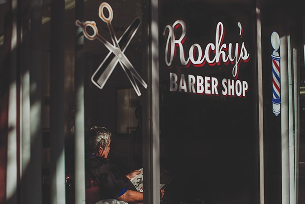 “Barber,” 8:50 a.m. - LEÓN VILLAGÓMEZ