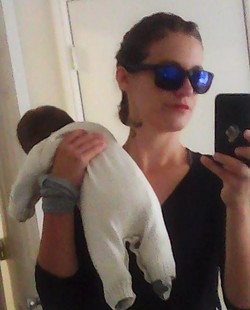 A selfie with Misztal and her baby, posted Aug. 5. - FACEBOOK